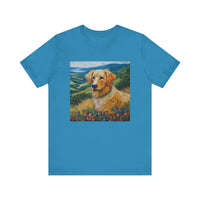Golden Retriever Unisex Jersey Short Sleeve Tee