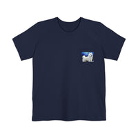 American Eskimo Dog Unisex Pocket T-shirt