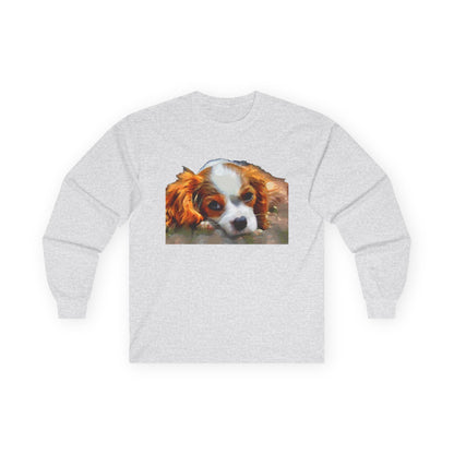 Cavalier King Charles Spaniel Unisex Cotton Long Sleeve Tee
