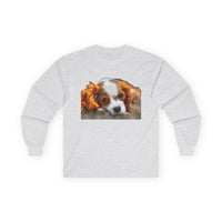 Cavalier King Charles Spaniel Unisex Cotton Long Sleeve Tee