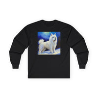 American Eskimo Dog Cotton Long Sleeve Tee