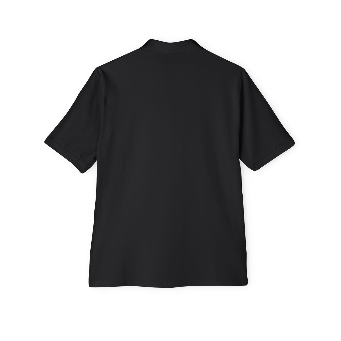 American Eskimo - Men's Piqué Polo Shirt: Timeless Elegance