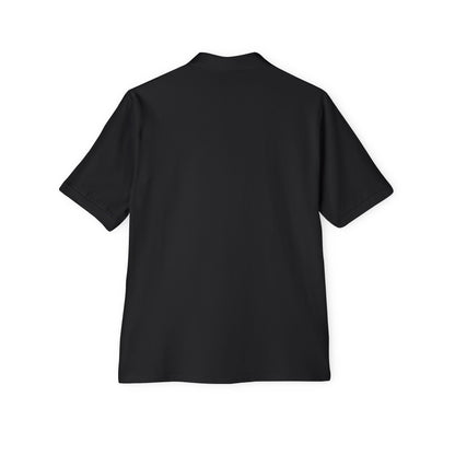 American Eskimo - Men's Piqué Polo Shirt: Timeless Elegance
