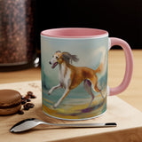 Saluki 11oz Accent Mug