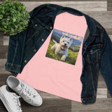Westie #2 - Women's Relaxed Fit Cotton Tee