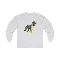 Schnauzer - Unisex Cotton Long Sleeve Tee