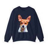 Rat Terrier Unisex 50/50 Crewneck Sweatshirt