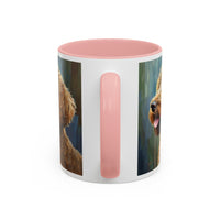 Labradoodle  =- Ceramic Accent Mug - 2 Sizes