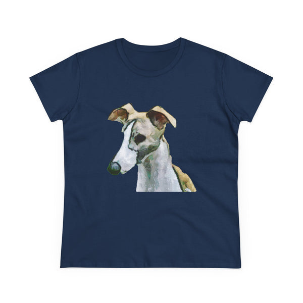 Whippet 'Simba #1' Women's Midweight Cotton Tee