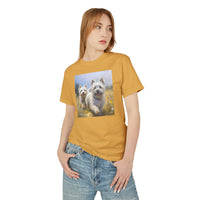 Cairn Terrier - Unisex Relaxed Fit Garment-Dyed Heavyweight Cotton Tee