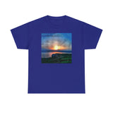 Sifnos (Greece) Sunset #2 - Unisex Heavy Cotton Tee