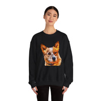 Red Heeler - Australian Cattle Dog - Unisex 50/50 Crewneck Sweatshirt