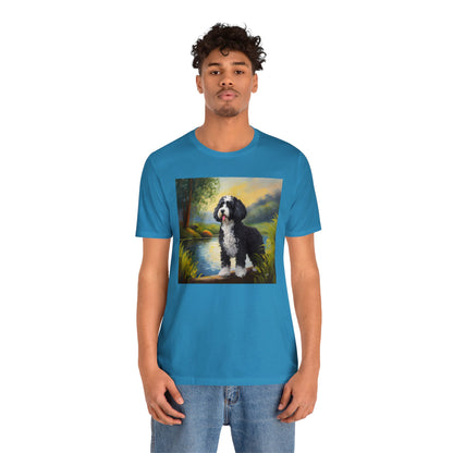 Portuguese Water Dog Jersey Short Sleeve Tee