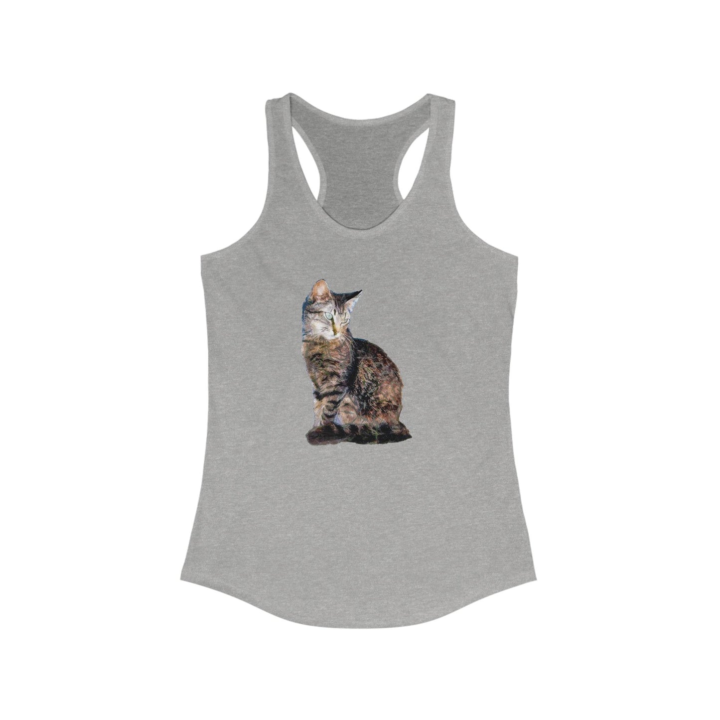 Cat 'Teris of Tinos' Women's Racerback Tank
