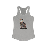 Cat 'Teris of Tinos' Women's Racerback Tank