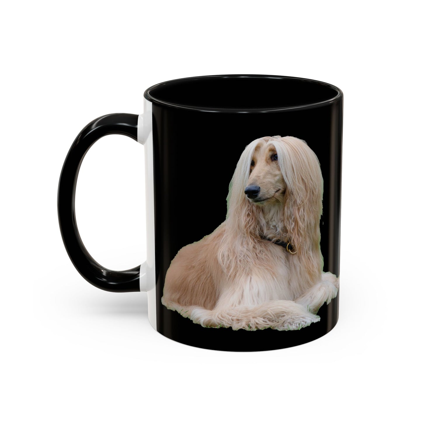 Afghan Hound Accent Coffee Mug - Elegance in Every Sip