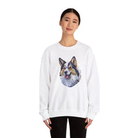 Alaskan Klee Kai Unisex 50/50 Crewneck Sweatshirt