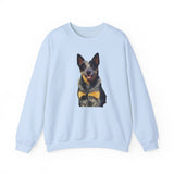 Blue Heeler 'Bailey' - Australian Cattle Dog Unisex 50/50 Crewneck Sweatshirt