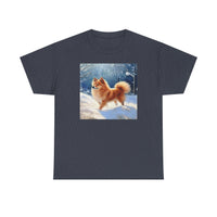 Finnish Spitz Unisex Heavy Cotton Tee