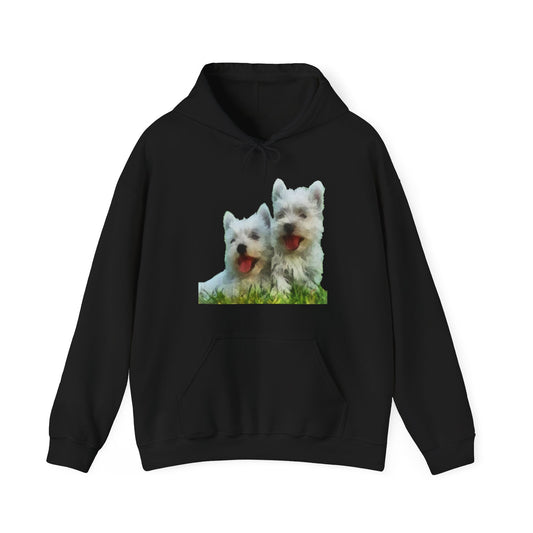 West Highland Terrier - Westie - Unisex 50/50 Hoodie