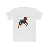 Manchester Terrier Men's Fitted Cotton Crew Tee