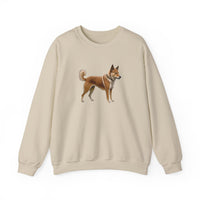 Shikoku - Japanese Hunting Dog - Unisex 50/50 Crewneck Sweatshirt