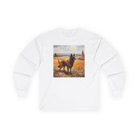 Belgian Tervuren Unisex Classic Cotton Long Sleeve Tee
