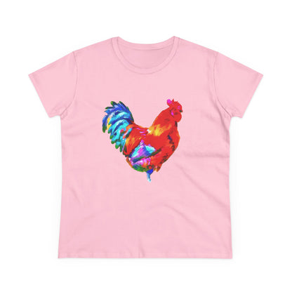 Rooster 'Craw' Women's Midweight Cotton Tee
