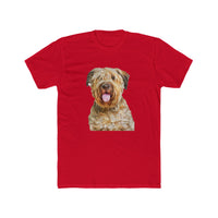 Bouvier des Flandres Men's Fitted Cotton Crew Tee