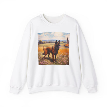 Belgian Tervuren Unisex 50-50 Crewneck Sweatshirt