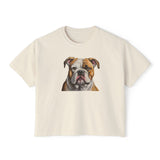 American Bulldog Women's Oversized Boxy Tee