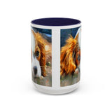 Cavalier King Charles Puppy - Accent Coffee Mug - 2 Sizes