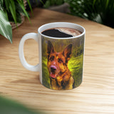 German Shepherd 'Bayli' Ceramic Mug 11oz