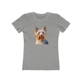 Silky Terrier Women's Slim Fit Ringspun Cotton Tee