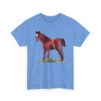 Horse 'Contata' Unisex Heavy Cotton Tee