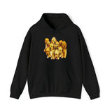 Golden Retriever Puppies - Unisex  50/50 Hoodie