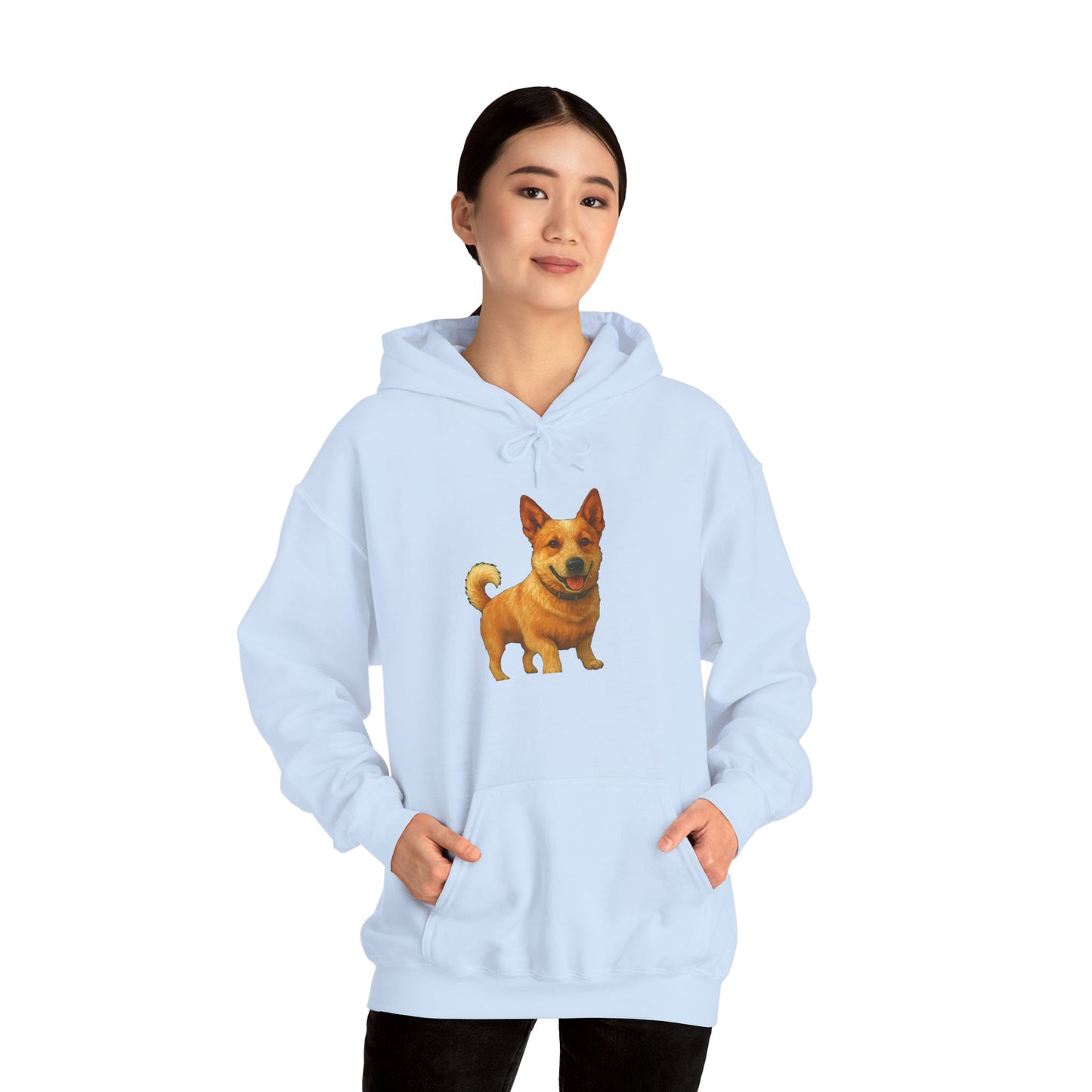 Red Heeler - Australian Cattle Dog #2 Unisex 50/50 Hooded Sweatshirt