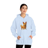 Red Heeler - Australian Cattle Dog #2 - Unisex 50/50 Hooded Sweatshirt