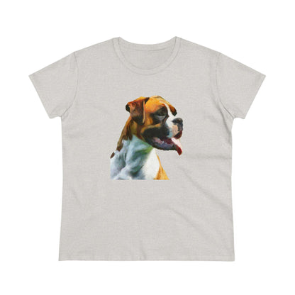 Boxer Cooper Women's Midweight Cotton Tee