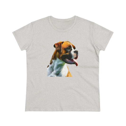 Boxer Cooper Women's Midweight Cotton Tee
