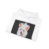 Chinese Crested Unisex 50/50 Hooded Sweatshirt