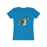 Schnauzer - Women's Slim Fit  Ringspun Cotton T-Shirt