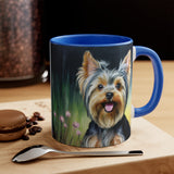 Yorkie #3 11oz Ceramic Accent Mug