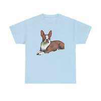 Boston Terrier 'Seely' Unisex Heavy Cotton Tee