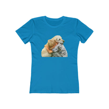 Yellow Labrador Retriever Women's Slim Fit T-Shirt