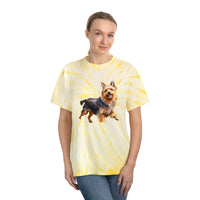 Australian Terrier Tie-Dye Tee, Cyclone