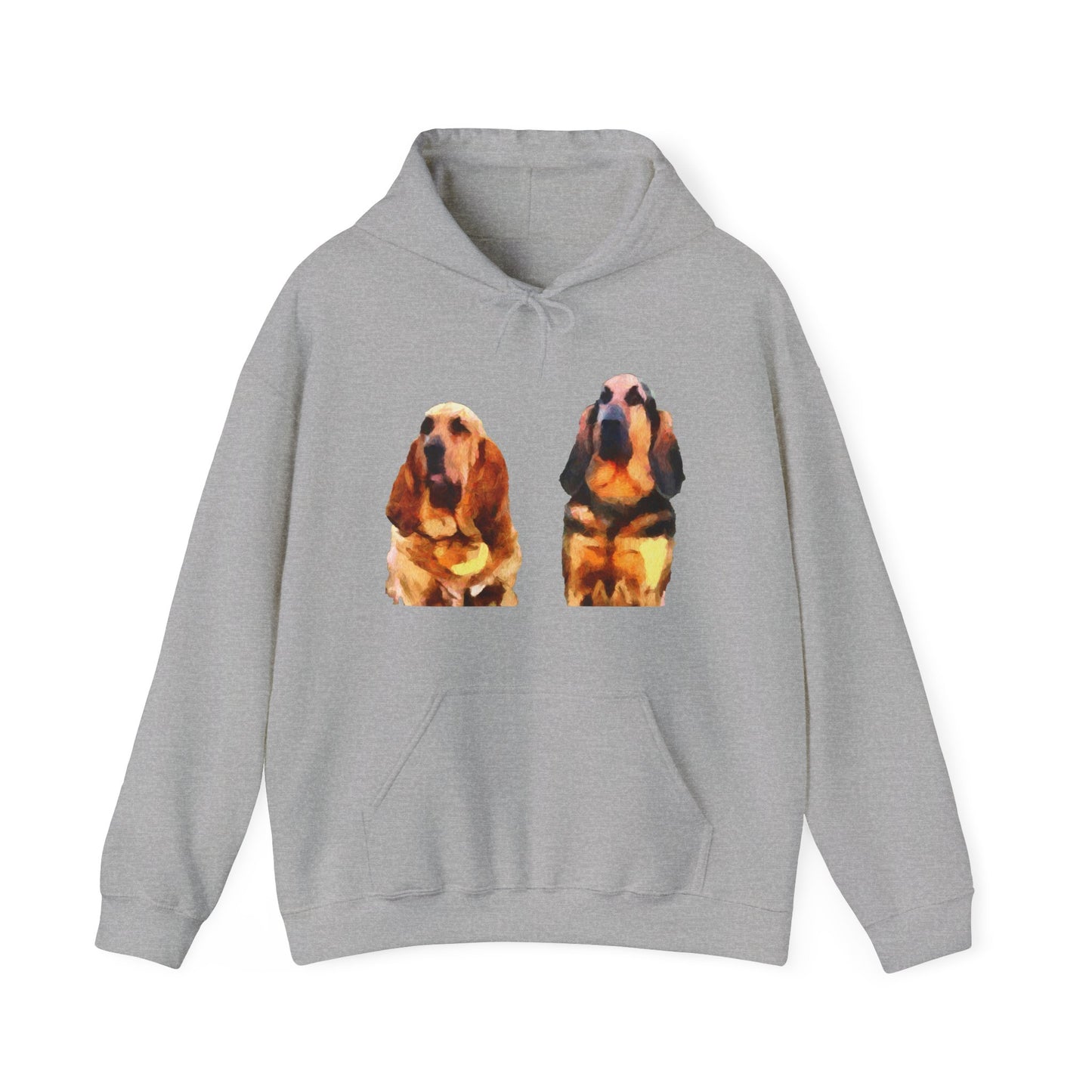 Bloodhounds 'Bear and Bubba' Unisex 50/50 Hoodie