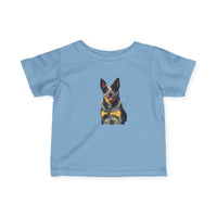 Blue Heeler - Australian Cattle Dog 'Baily' Infant Fine Jersey Tee