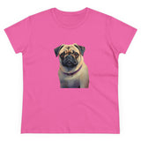 Pug Women's Midweight Cotton Tee