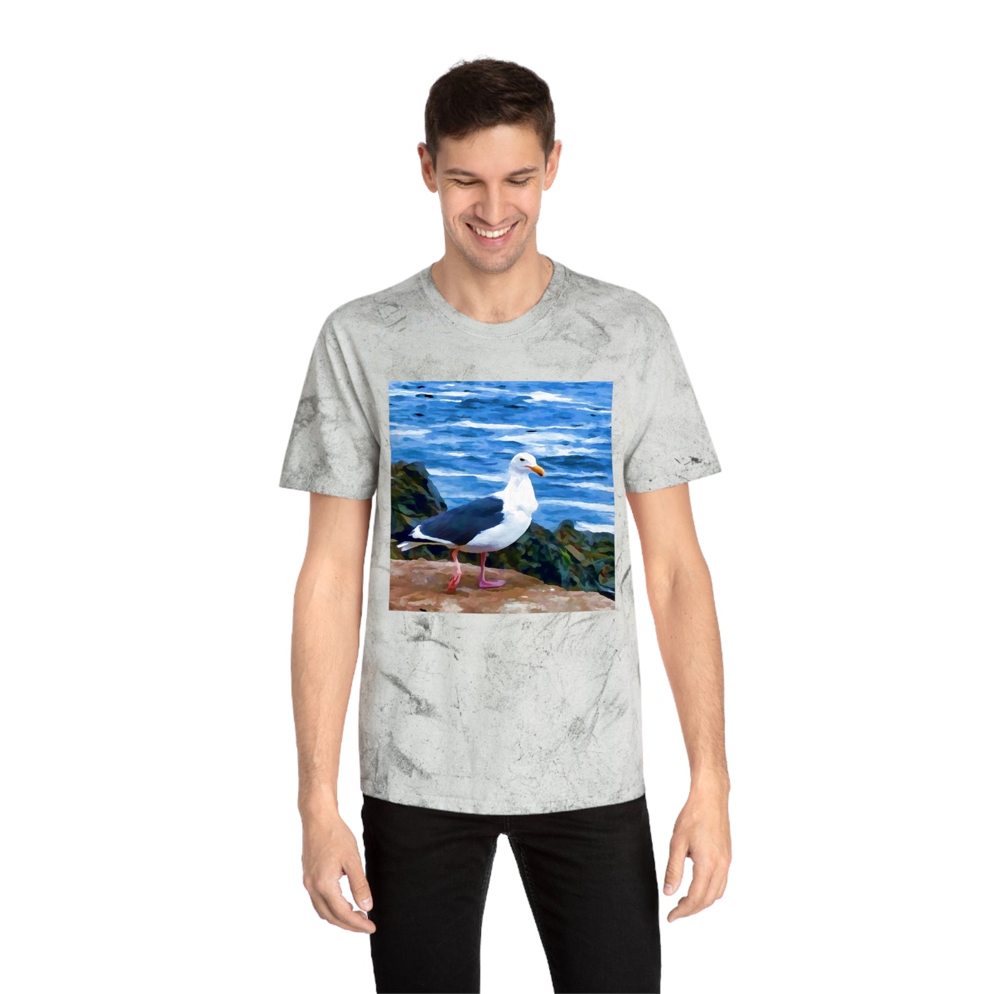 Bodega Seagull - Unisex Cotton Color Blast T-Shirt